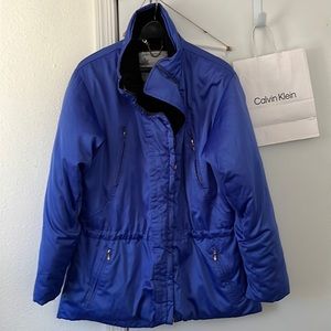 Northern Lights ski snow jacket EUC with removable faux fur hoodie